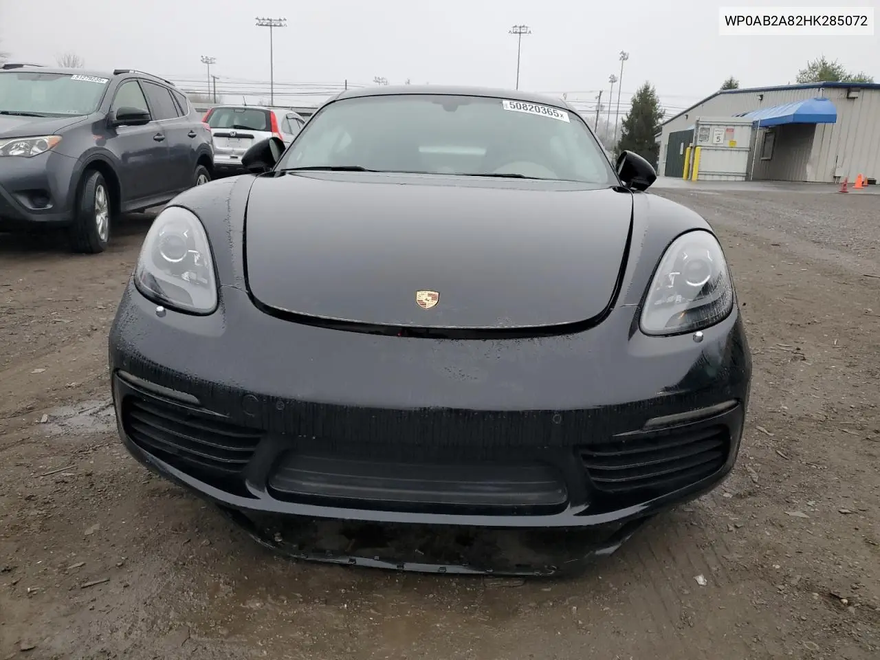 2017 Porsche Cayman S VIN: WP0AB2A82HK285072 Lot: 50820365