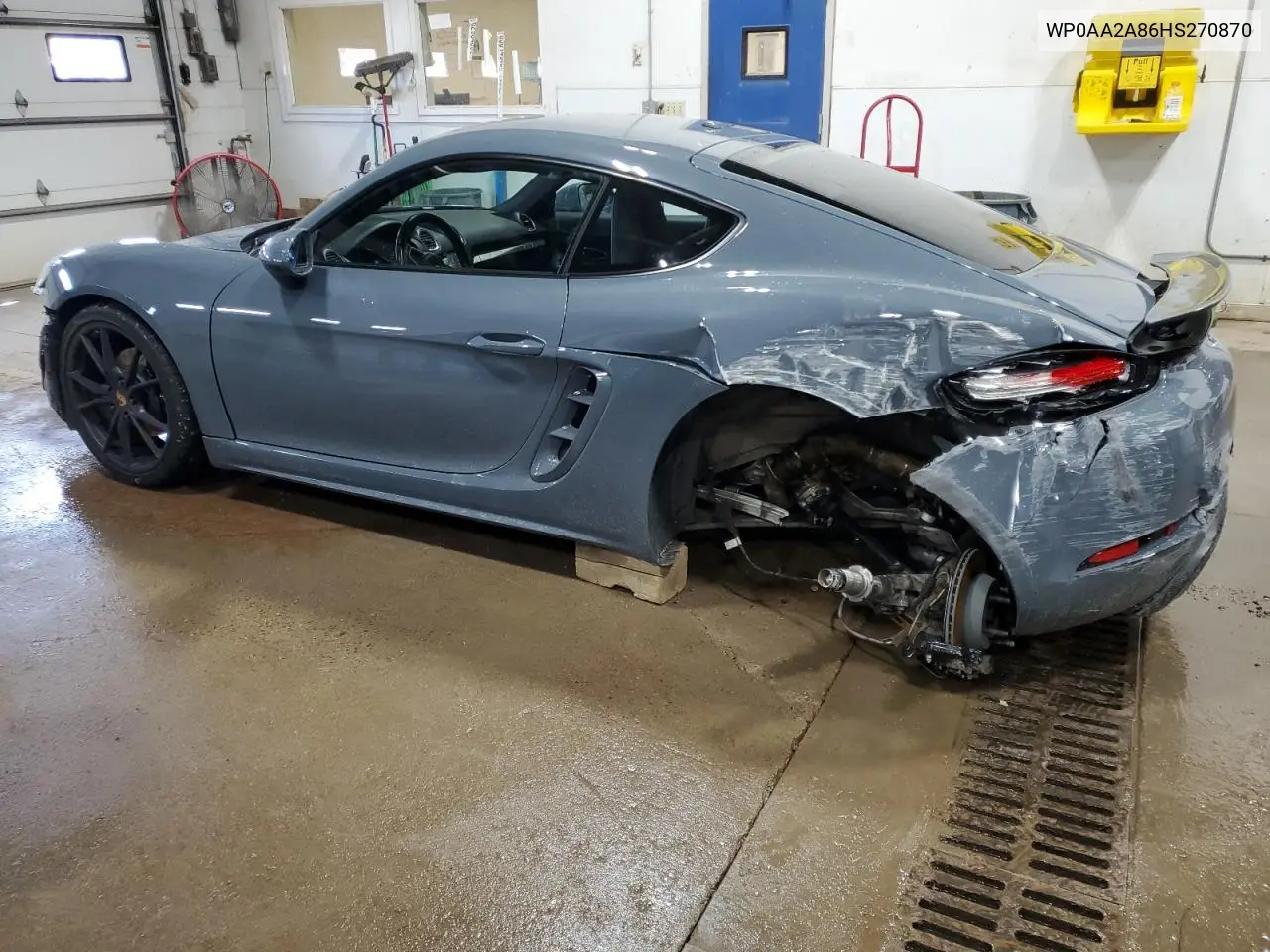 2017 Porsche Cayman VIN: WP0AA2A86HS270870 Lot: 62981095