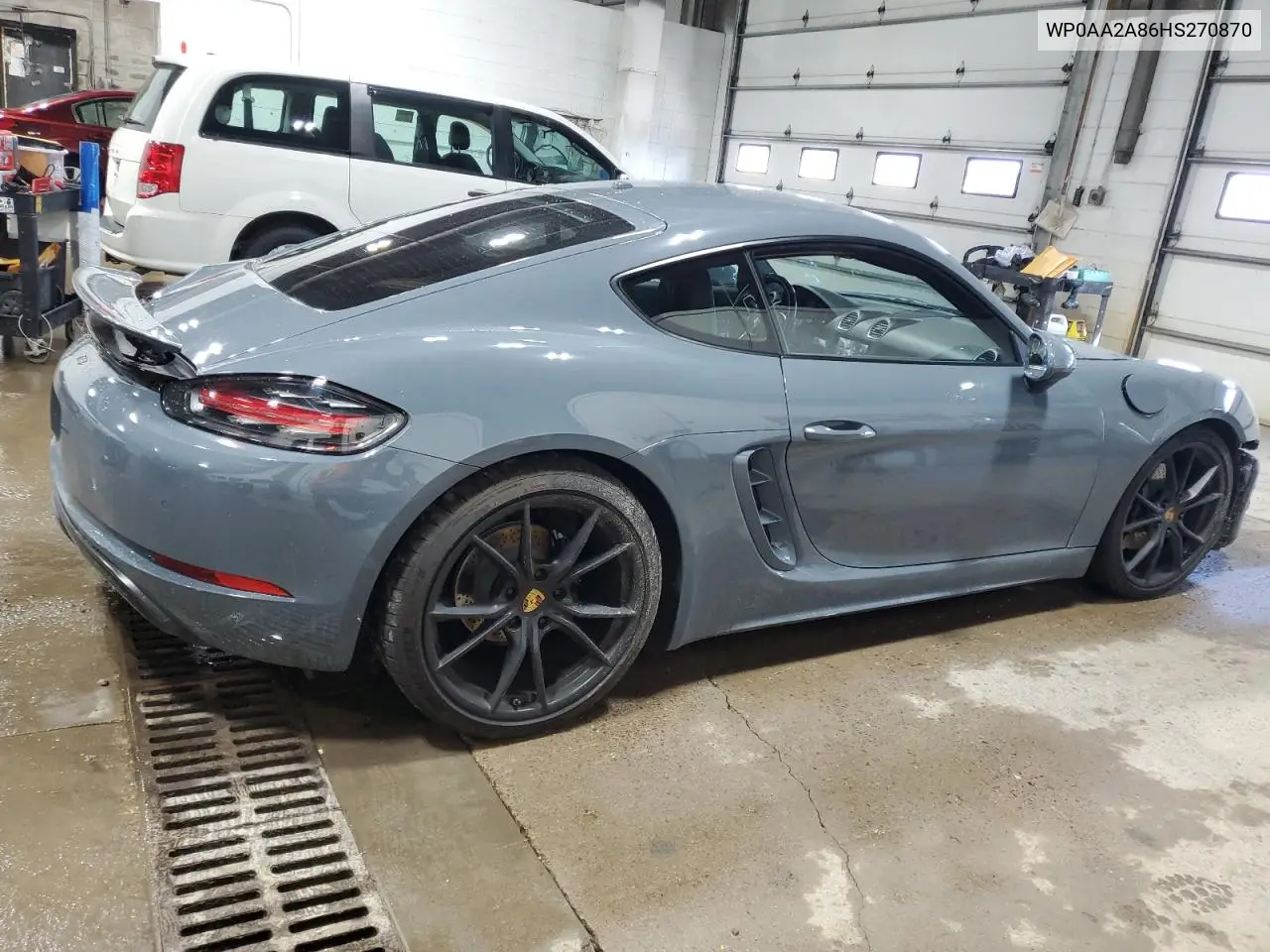 2017 Porsche Cayman VIN: WP0AA2A86HS270870 Lot: 62981095