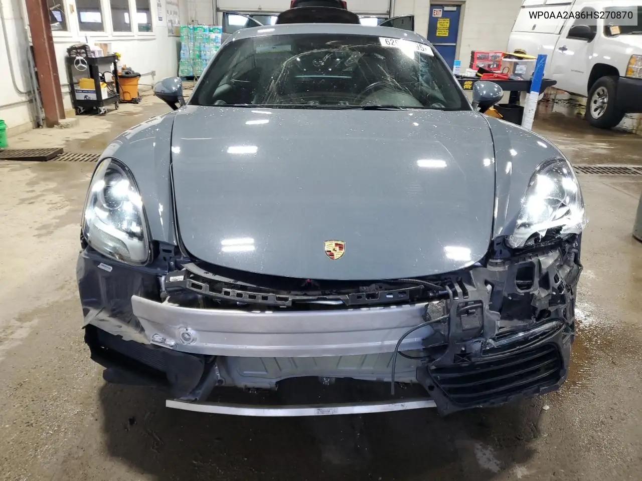 2017 Porsche Cayman VIN: WP0AA2A86HS270870 Lot: 62981095