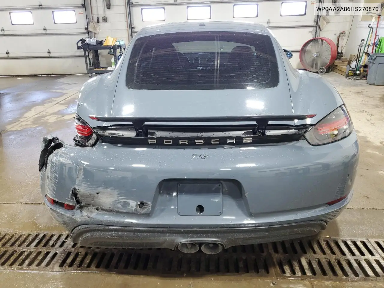 2017 Porsche Cayman VIN: WP0AA2A86HS270870 Lot: 62981095