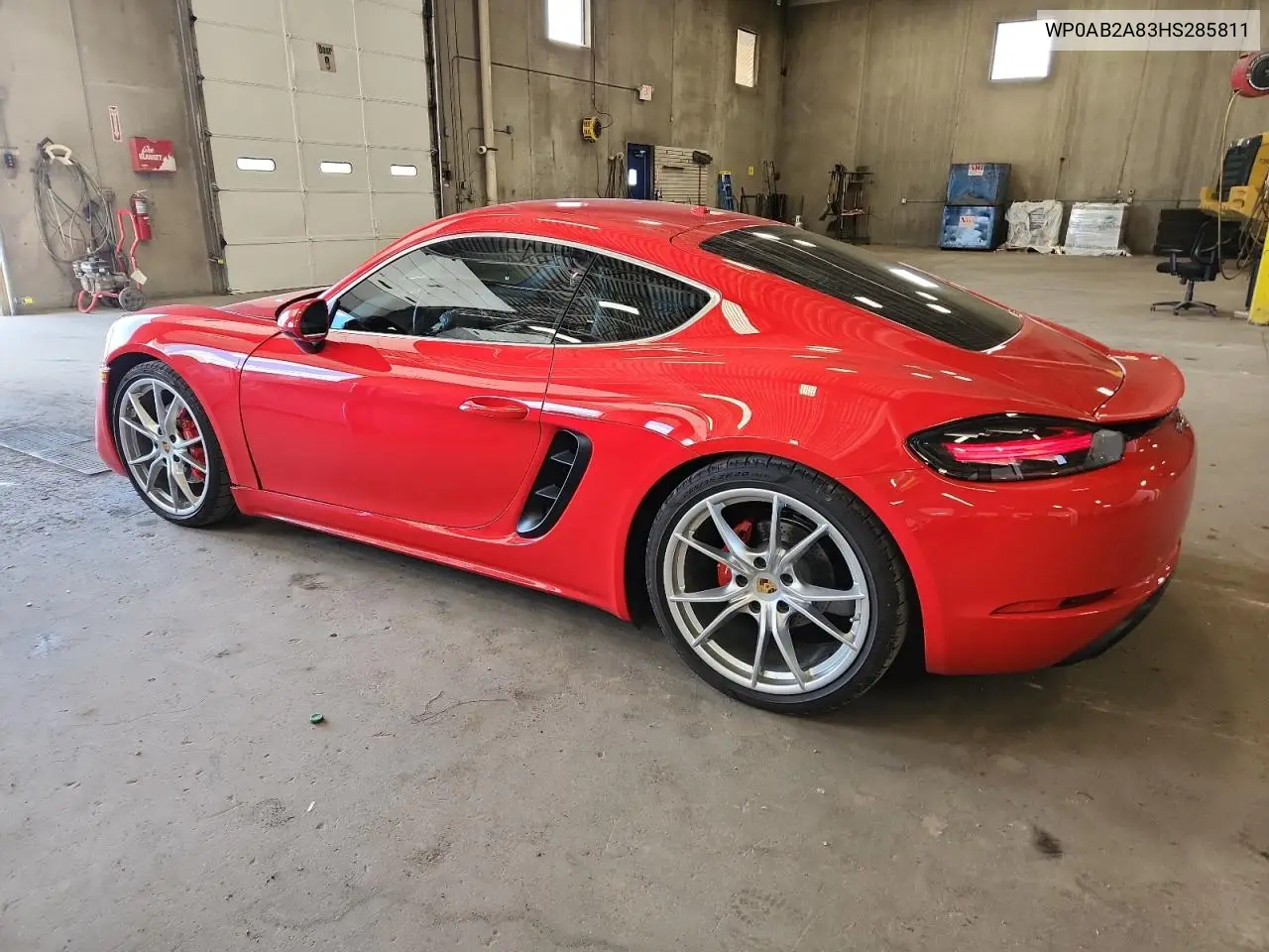 2017 Porsche Cayman S VIN: WP0AB2A83HS285811 Lot: 65057275