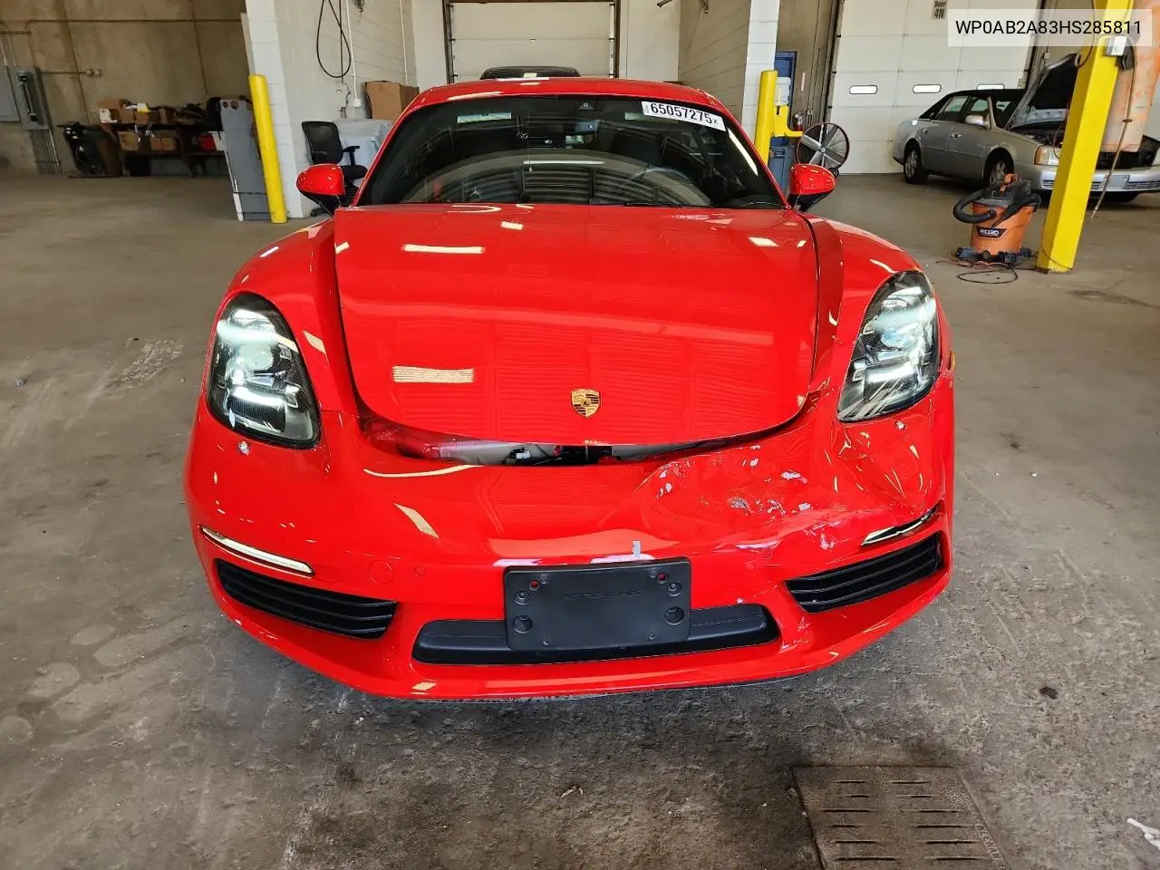 2017 Porsche Cayman S VIN: WP0AB2A83HS285811 Lot: 65057275