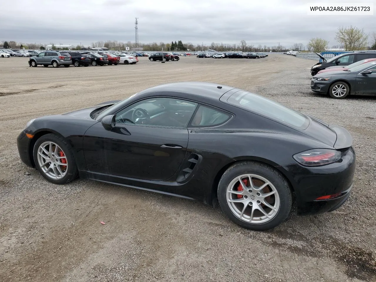 2018 Porsche Cayman VIN: WP0AA2A86JK261723 Lot: 52457584