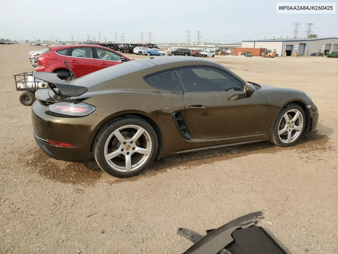 2018 Porsche Cayman VIN: WP0AA2A84JK260425 Lot: 58841825