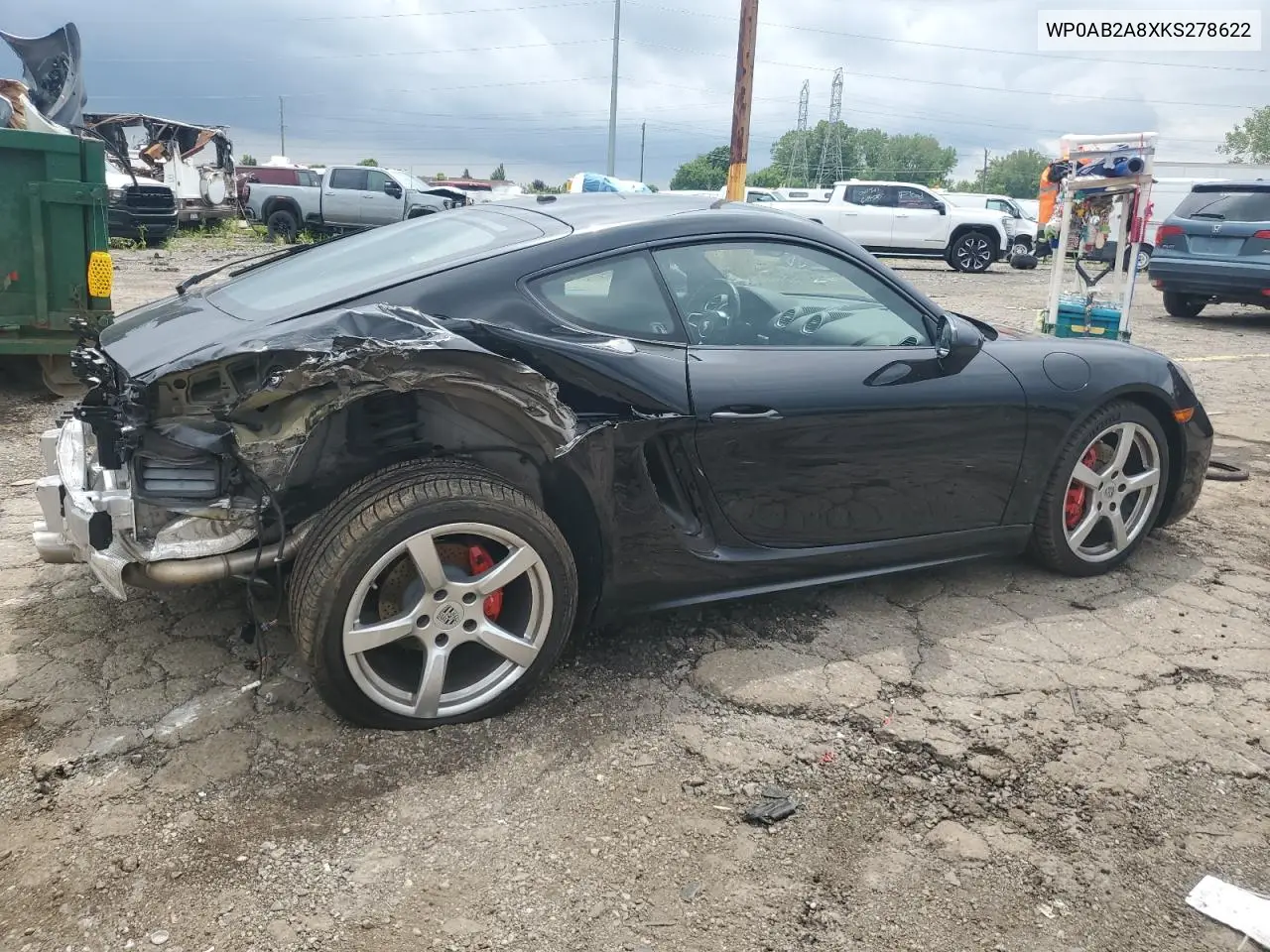 wp0ab2a8xks278622 WP0AB2A8XKS278622 2019 Porsche Cayman S