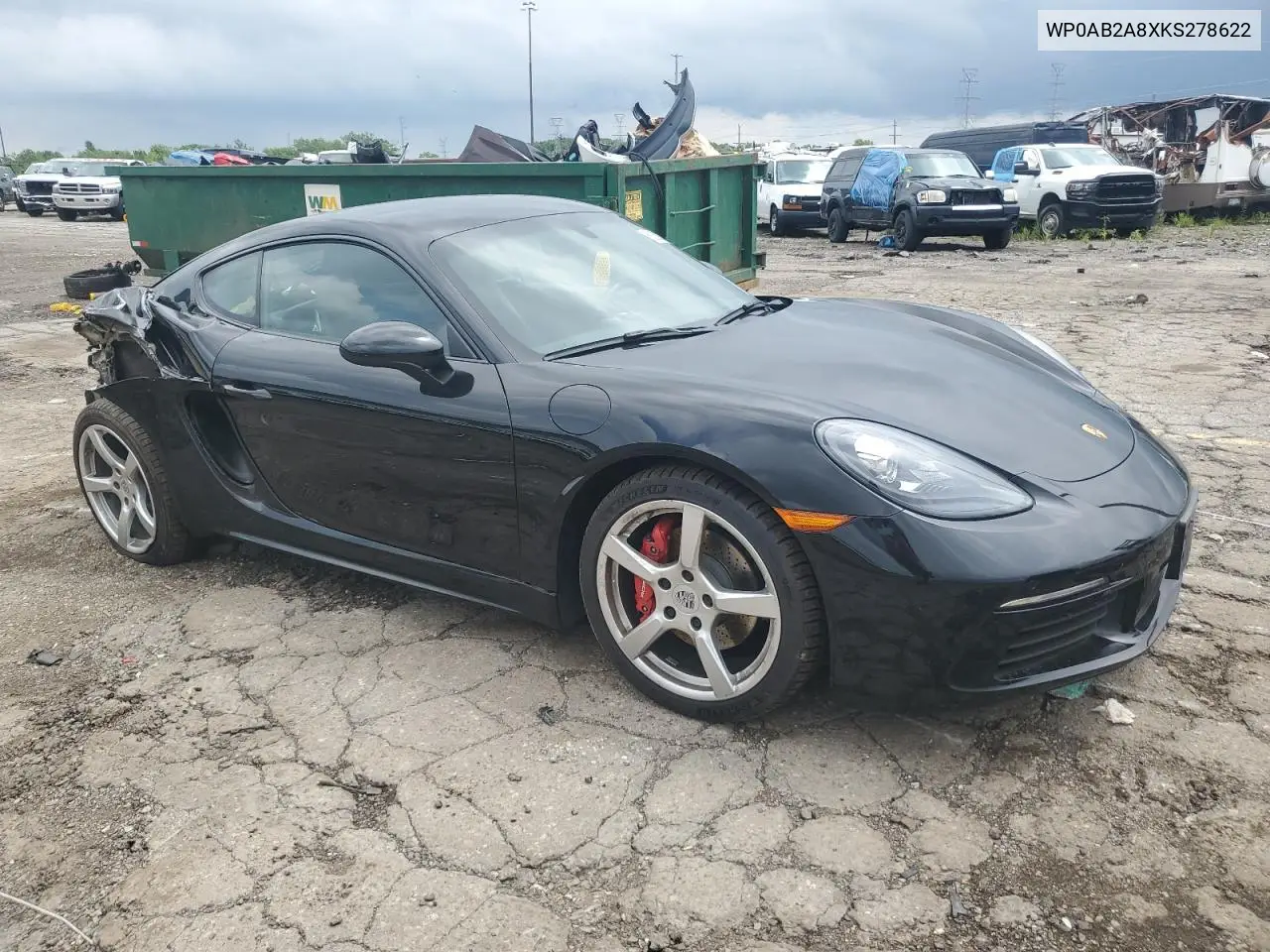 wp0ab2a8xks278622 WP0AB2A8XKS278622 2019 Porsche Cayman S