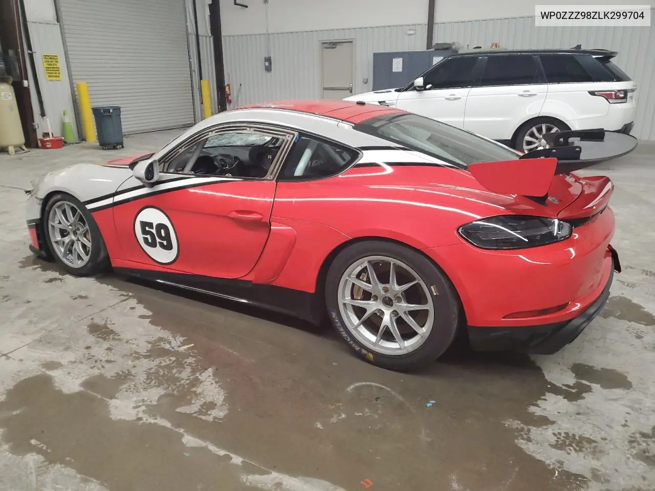 2020 Porsche Cayman Gt4 VIN: WP0ZZZ98ZLK299704 Lot: 82912553