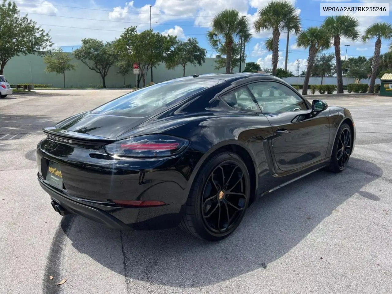 2024 Porsche Cayman Base VIN: WP0AA2A87RK255246 Lot: 53798415