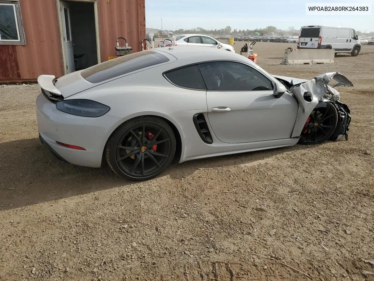 2024 Porsche Cayman S VIN: WP0AB2A80RK264383 Lot: 55211435