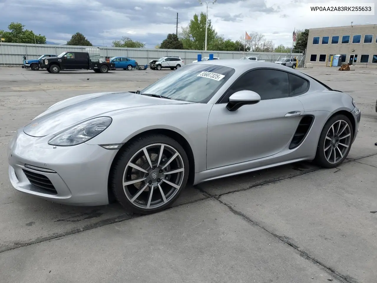 2024 Porsche Cayman Base VIN: WP0AA2A83RK255633 Lot: 55687325