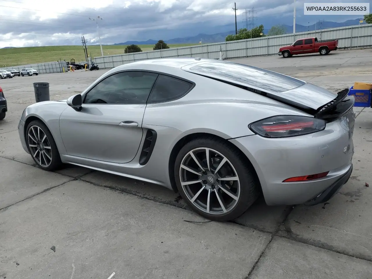 2024 Porsche Cayman Base VIN: WP0AA2A83RK255633 Lot: 55687325