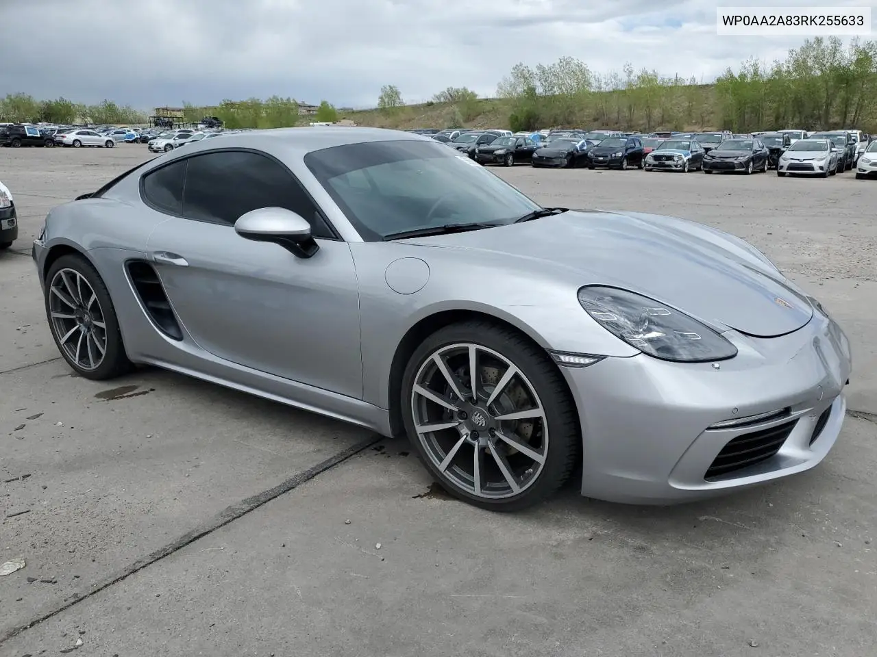 2024 Porsche Cayman Base VIN: WP0AA2A83RK255633 Lot: 55687325