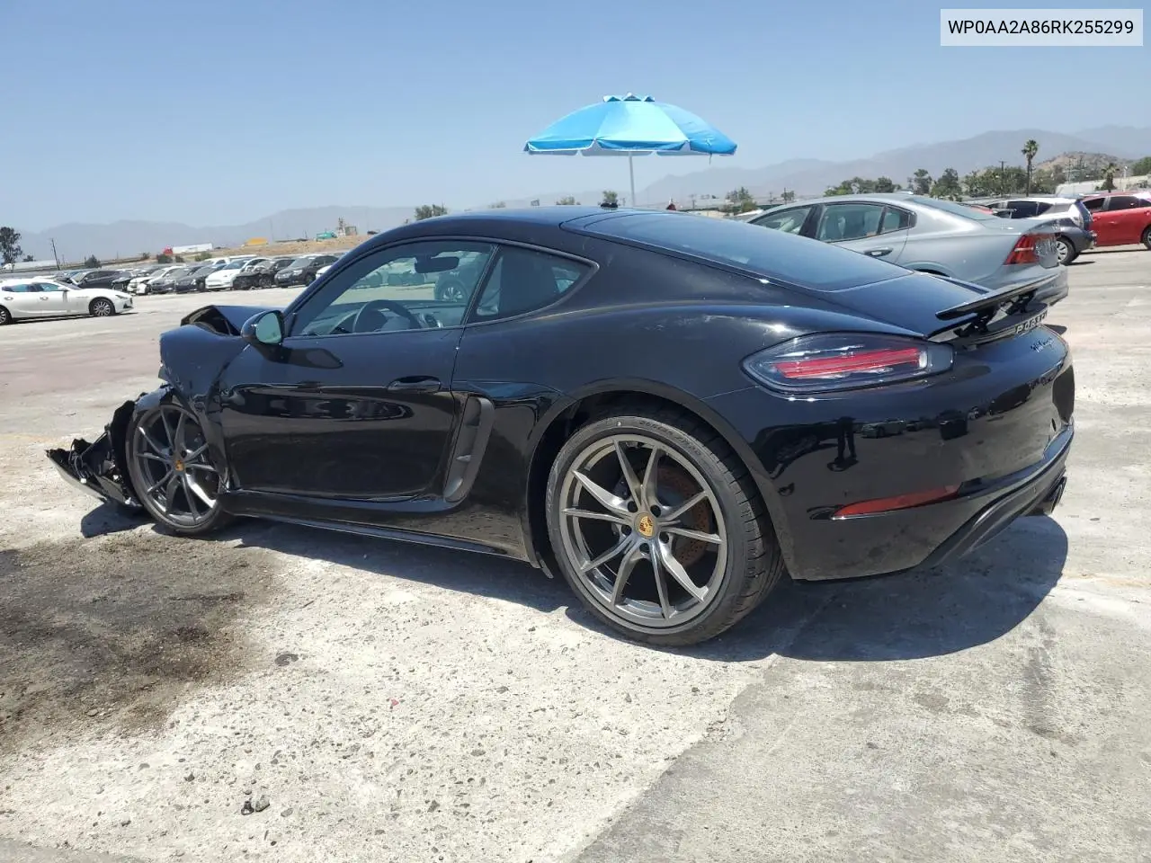 2024 Porsche Cayman Base VIN: WP0AA2A86RK255299 Lot: 61764005