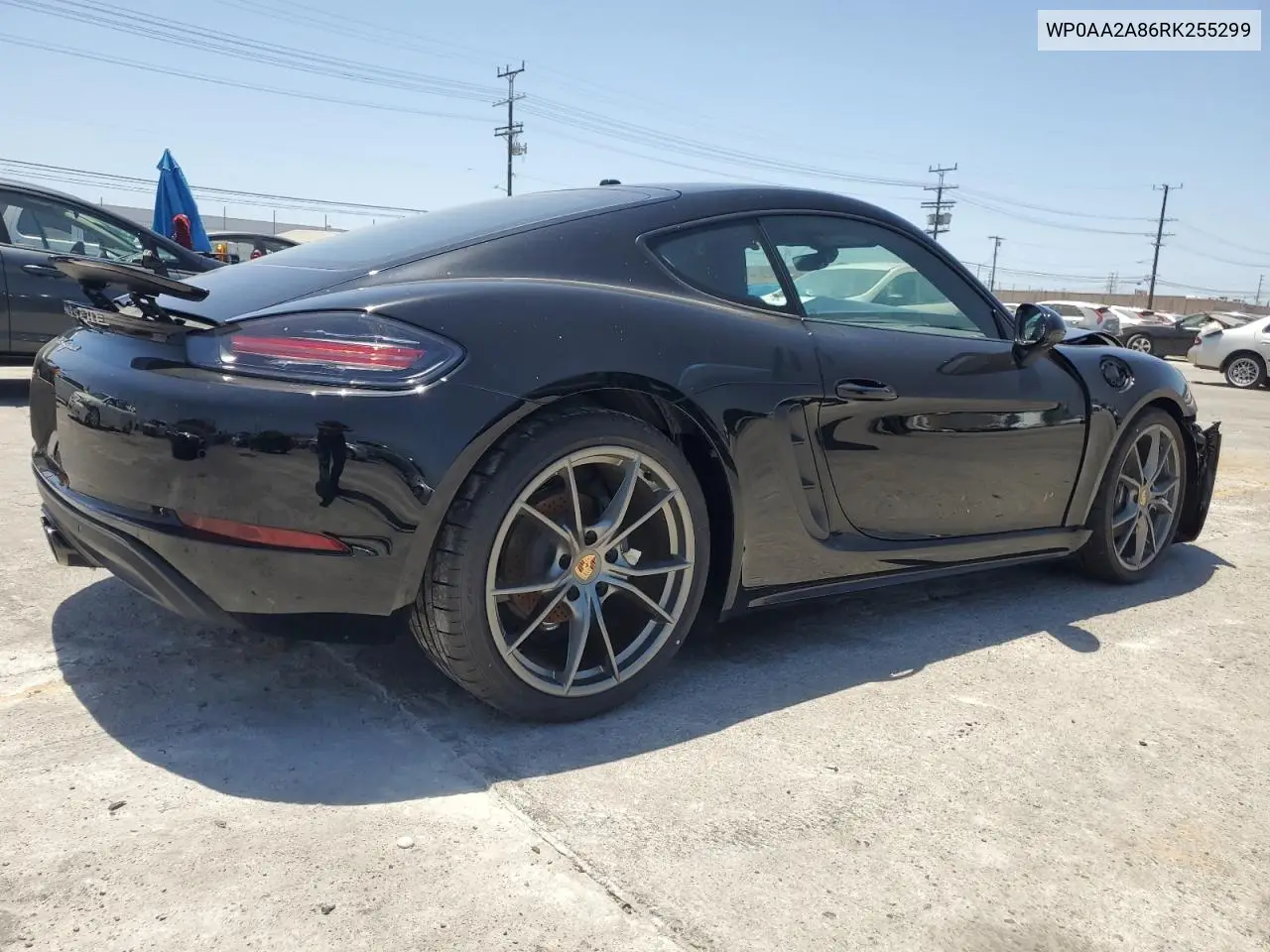 2024 Porsche Cayman Base VIN: WP0AA2A86RK255299 Lot: 61764005