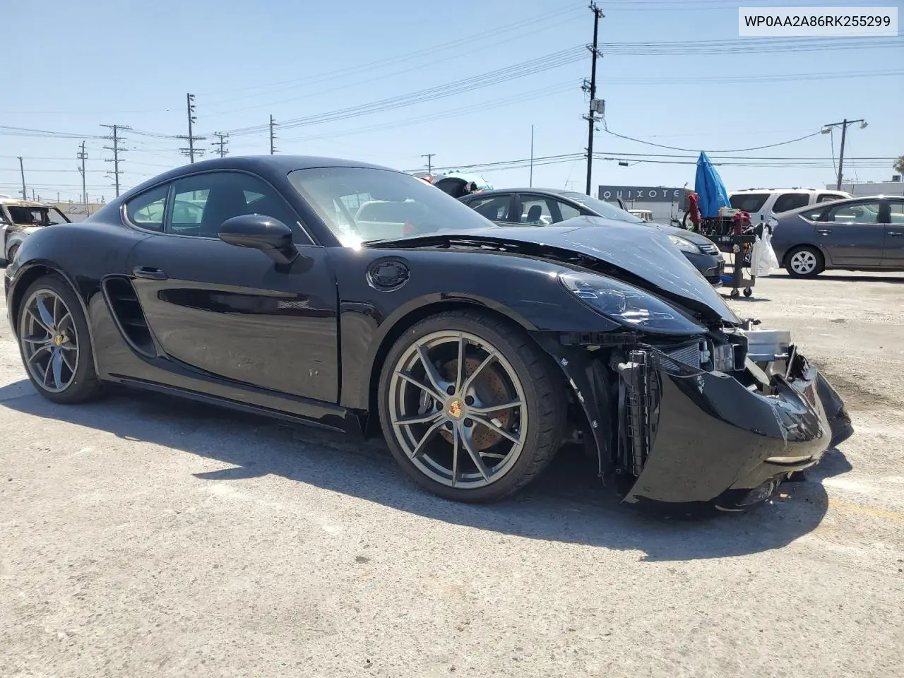 2024 Porsche Cayman Base VIN: WP0AA2A86RK255299 Lot: 61764005