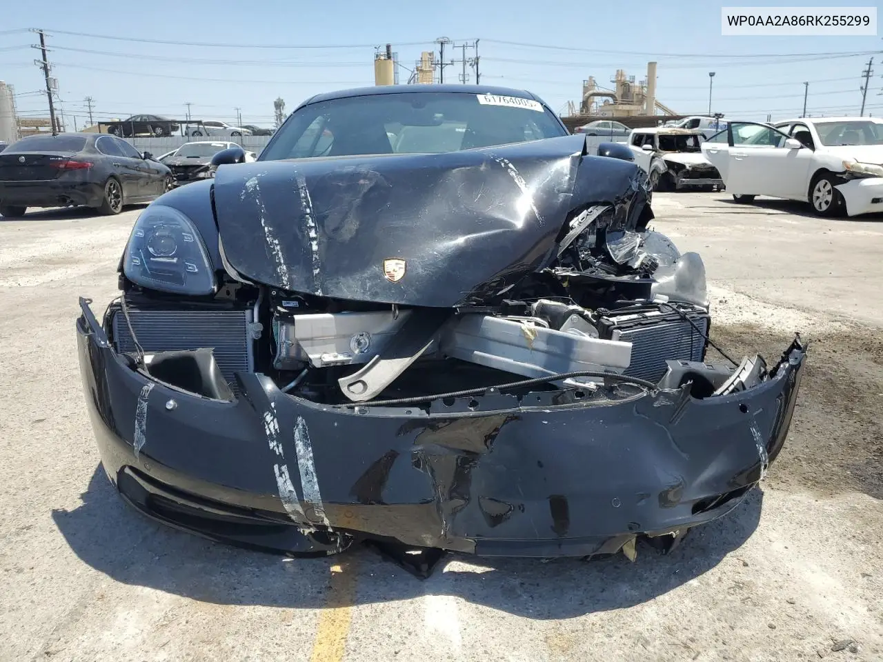 2024 Porsche Cayman Base VIN: WP0AA2A86RK255299 Lot: 61764005