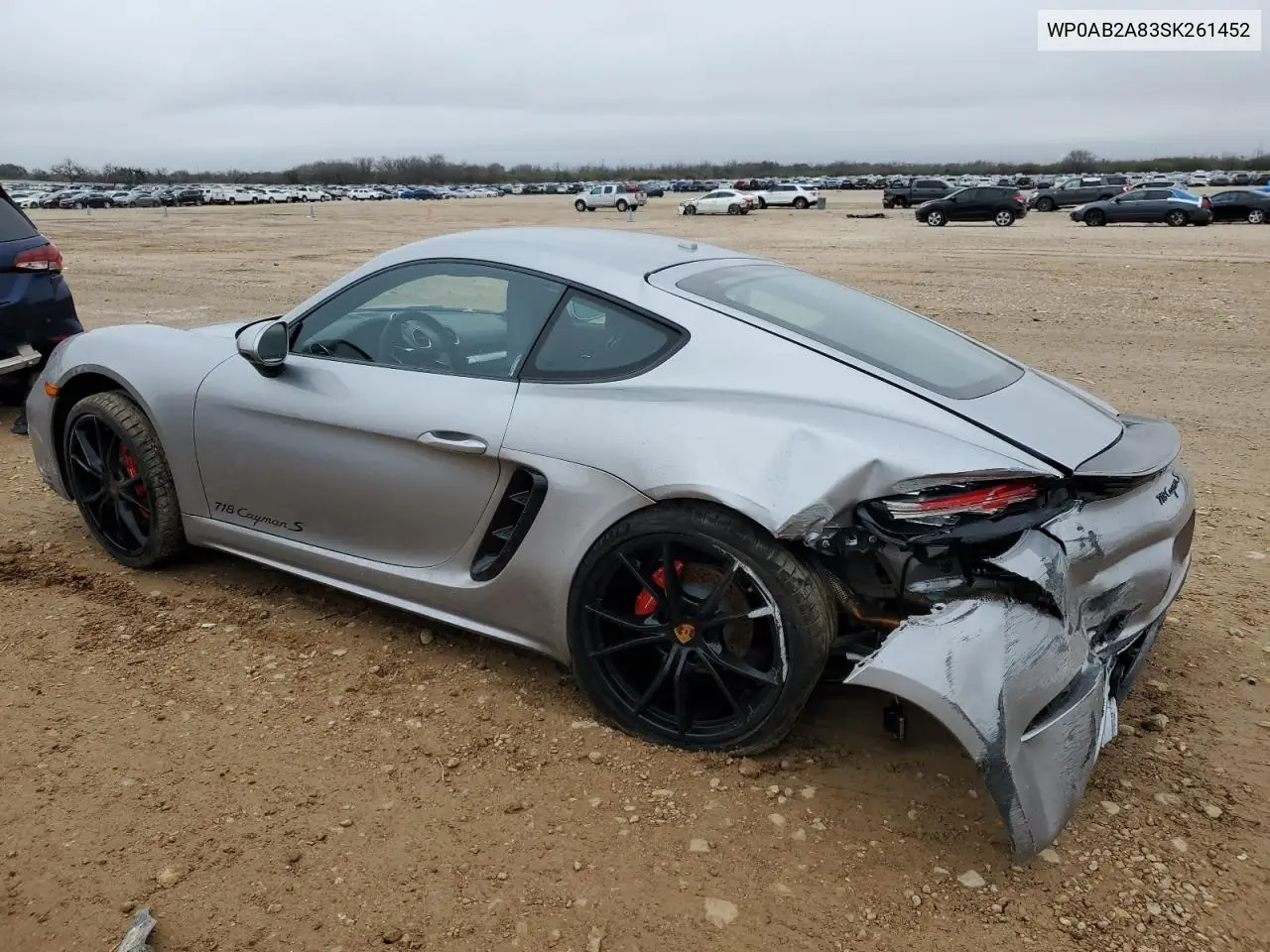 2025 Porsche Cayman S VIN: WP0AB2A83SK261452 Lot: 51907845