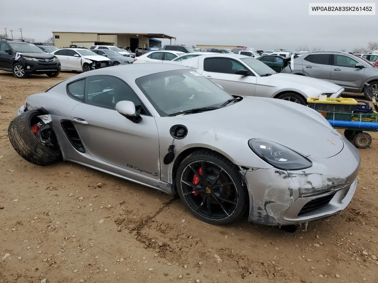 2025 Porsche Cayman S VIN: WP0AB2A83SK261452 Lot: 51907845