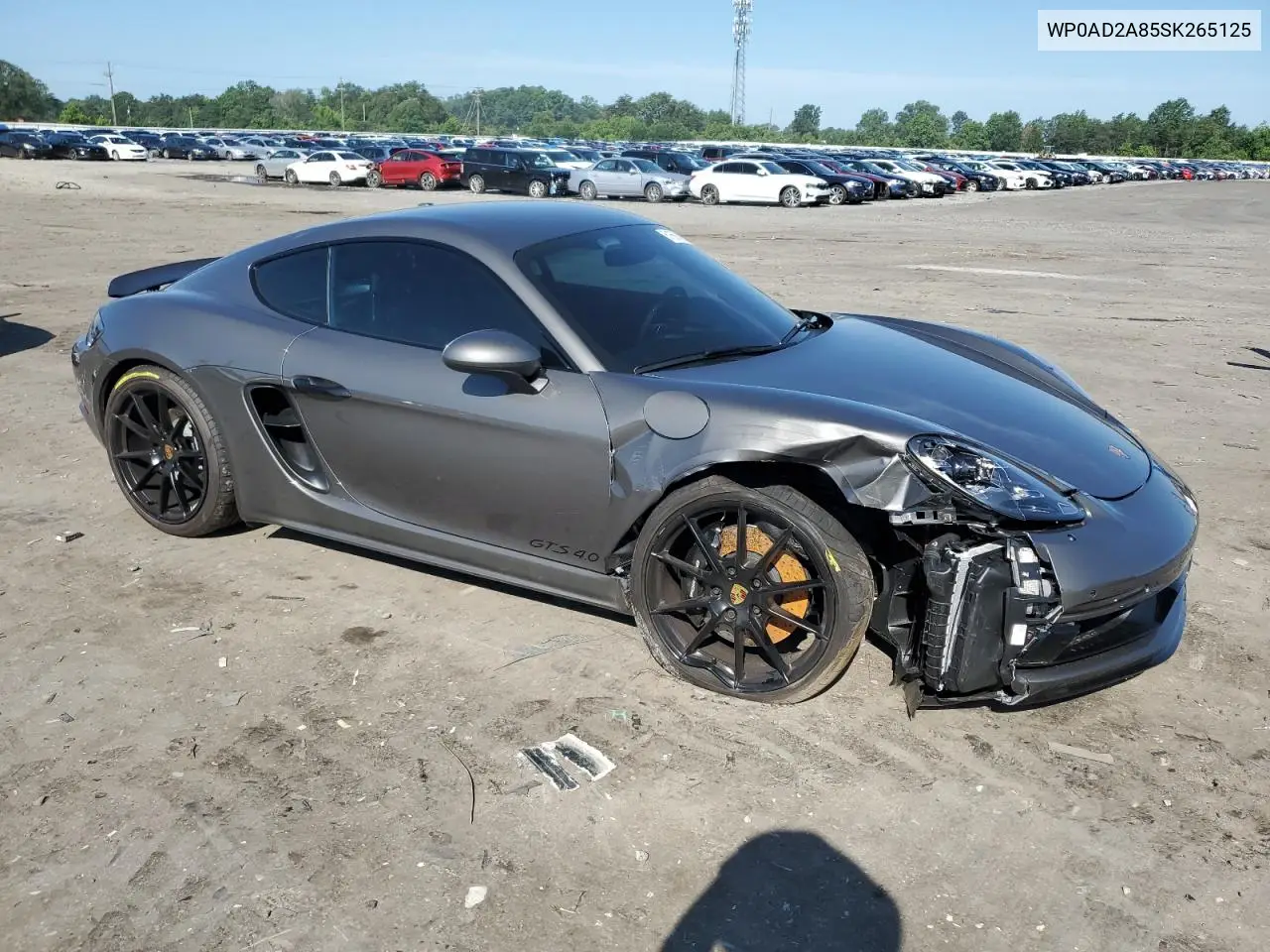 2025 Porsche Cayman Gts VIN: WP0AD2A85SK265125 Lot: 61669435