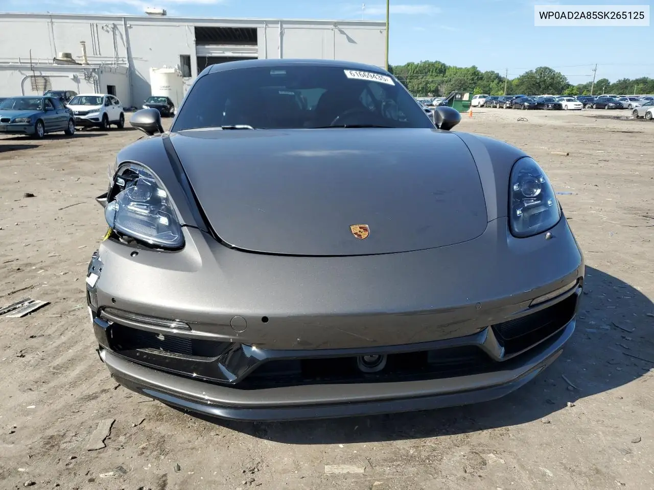 2025 Porsche Cayman Gts VIN: WP0AD2A85SK265125 Lot: 61669435