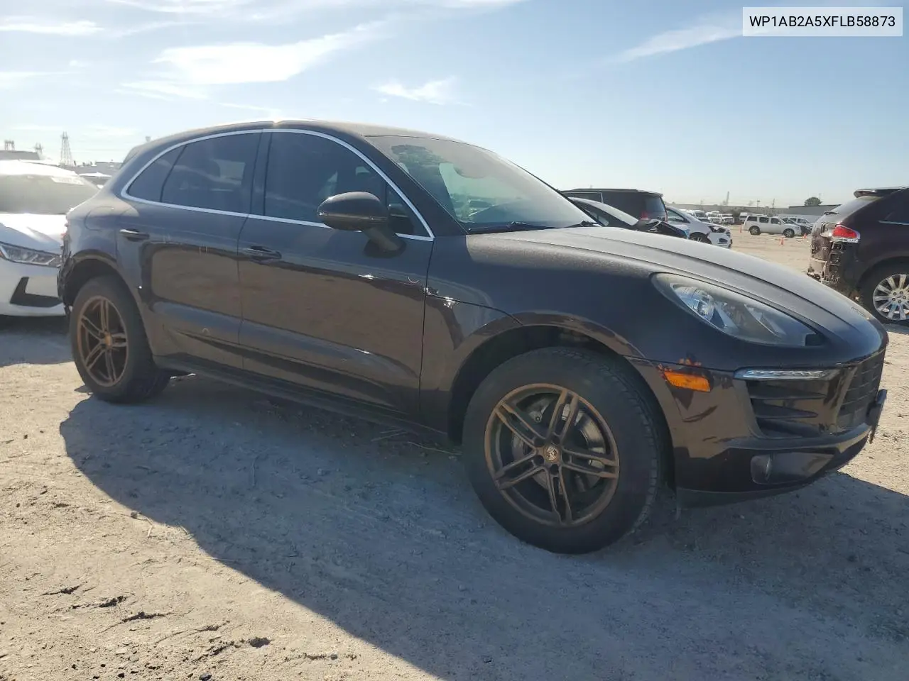 2015 Porsche Macan S VIN: WP1AB2A5XFLB58873 Lot: 46491035