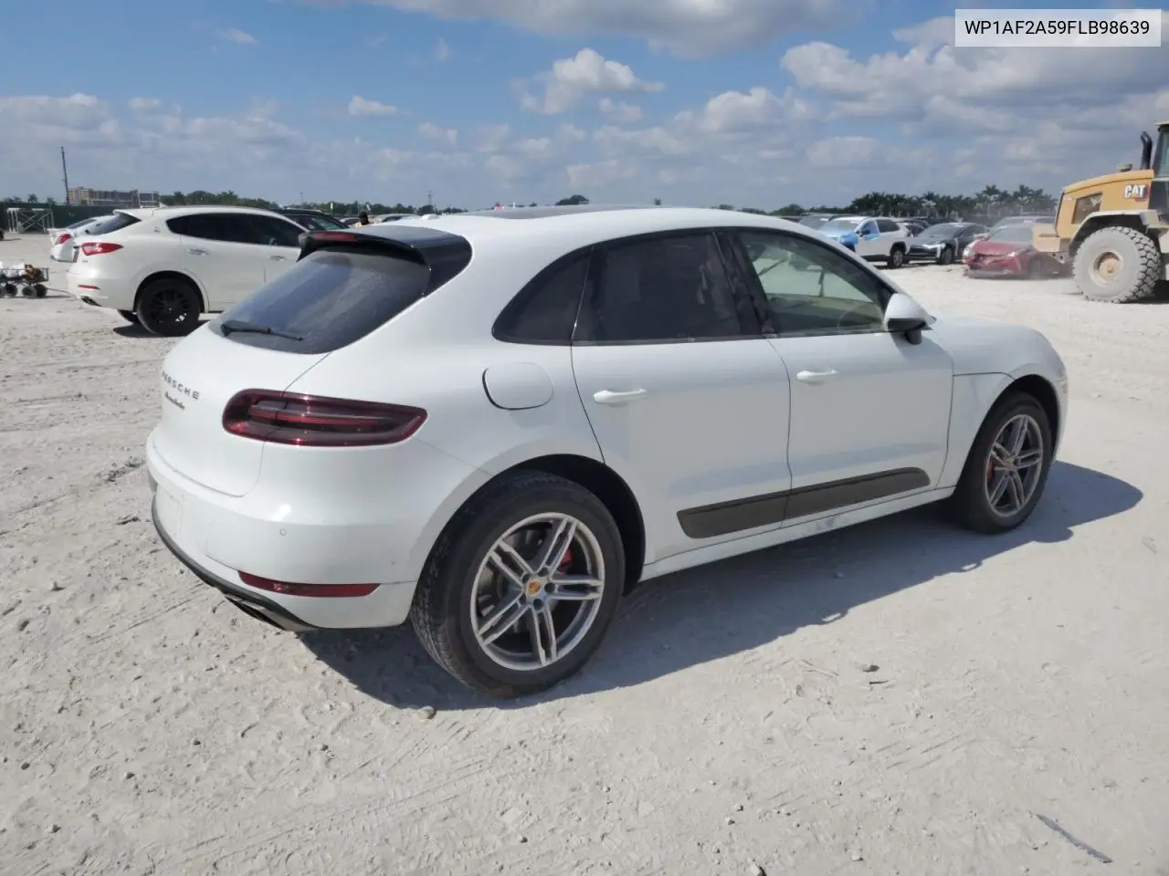 2015 Porsche Macan Turbo VIN: WP1AF2A59FLB98639 Lot: 53392935