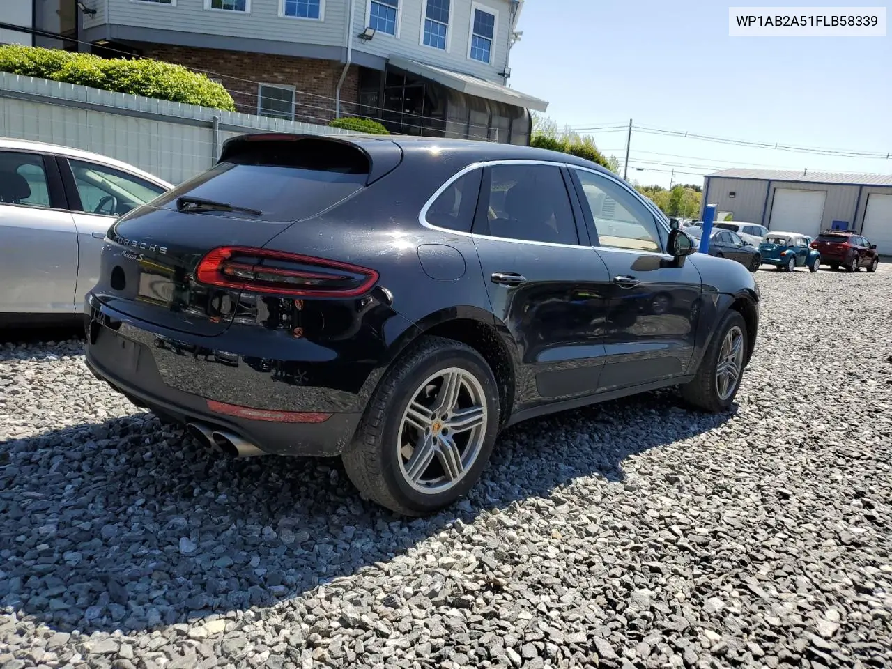 2015 Porsche Macan S VIN: WP1AB2A51FLB58339 Lot: 56342755