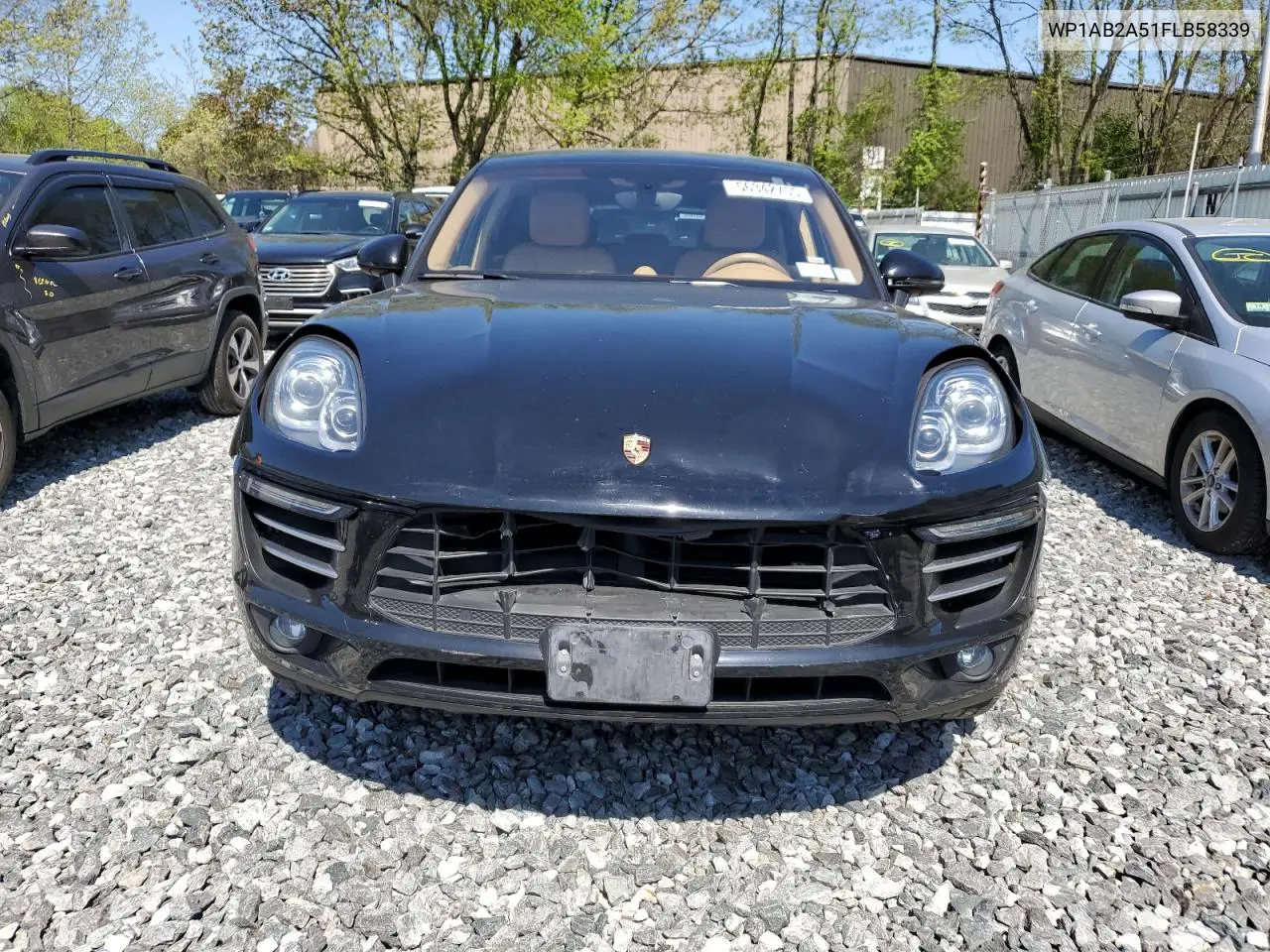 2015 Porsche Macan S VIN: WP1AB2A51FLB58339 Lot: 56342755