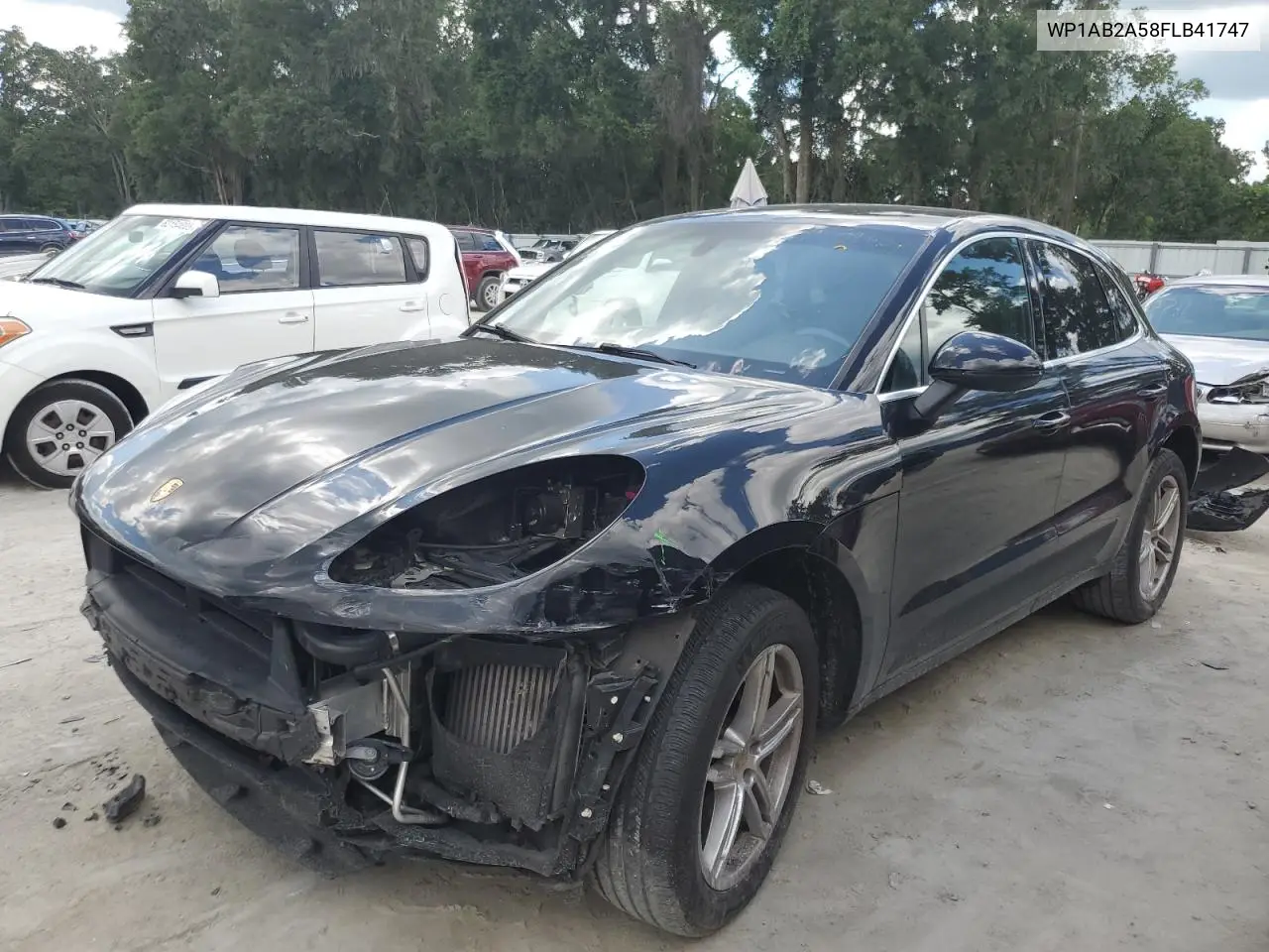 2015 Porsche Macan S VIN: WP1AB2A58FLB41747 Lot: 61950805