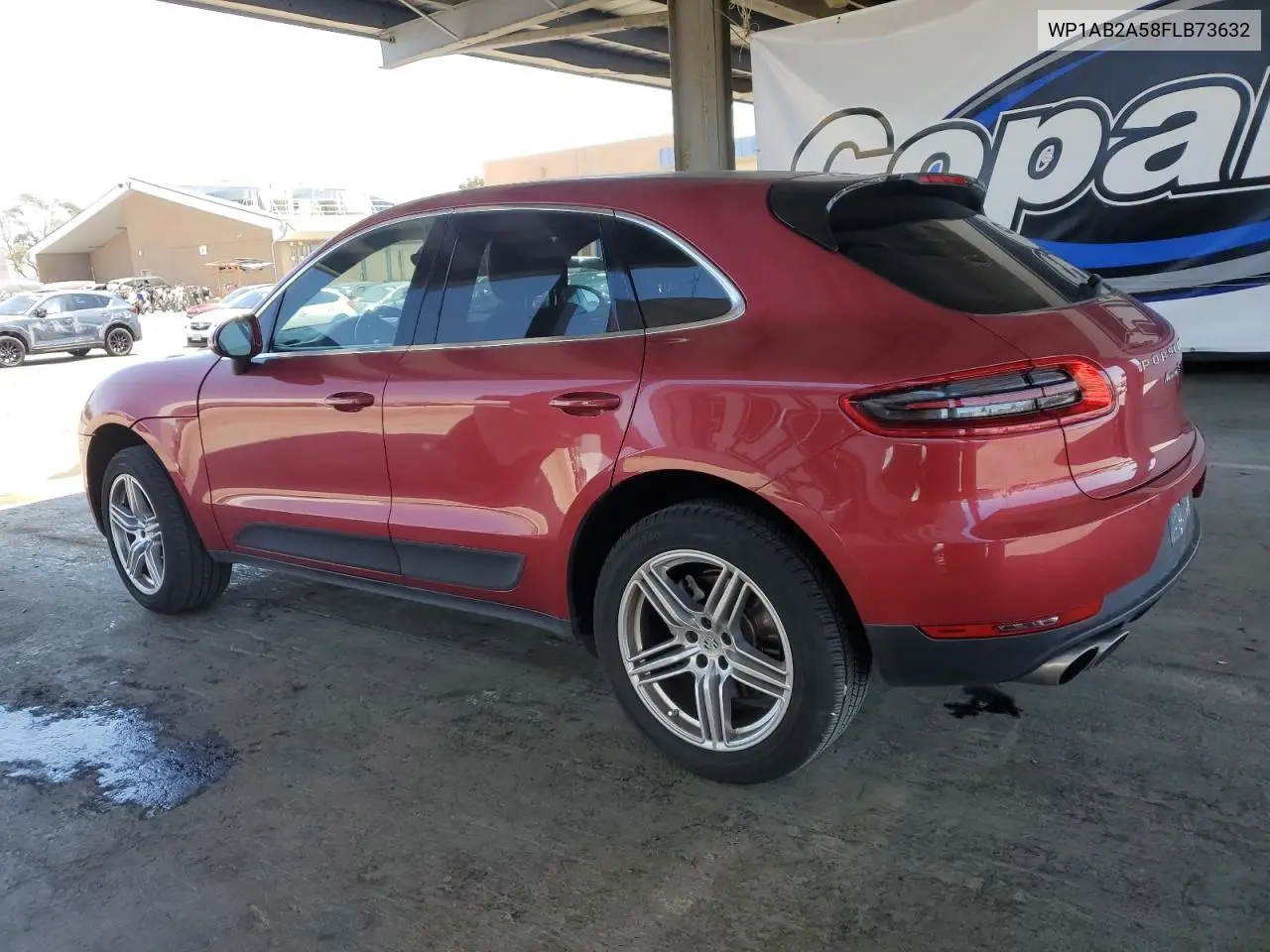 2015 Porsche Macan S VIN: WP1AB2A58FLB73632 Lot: 63464575