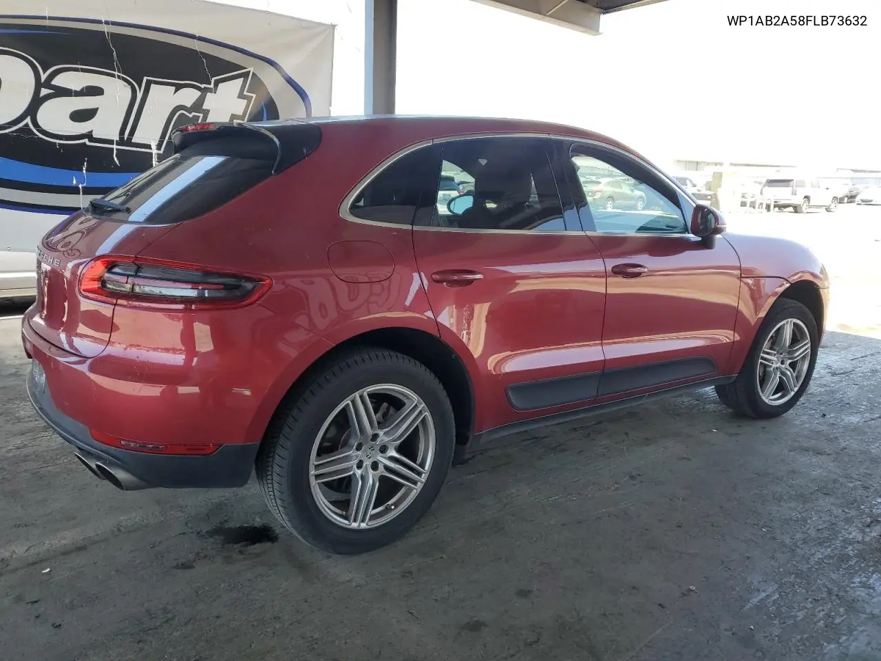 2015 Porsche Macan S VIN: WP1AB2A58FLB73632 Lot: 63464575