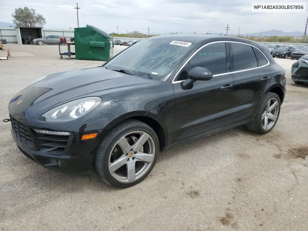 2016 Porsche Macan S VIN: WP1AB2A53GLB57856 Lot: 56534895