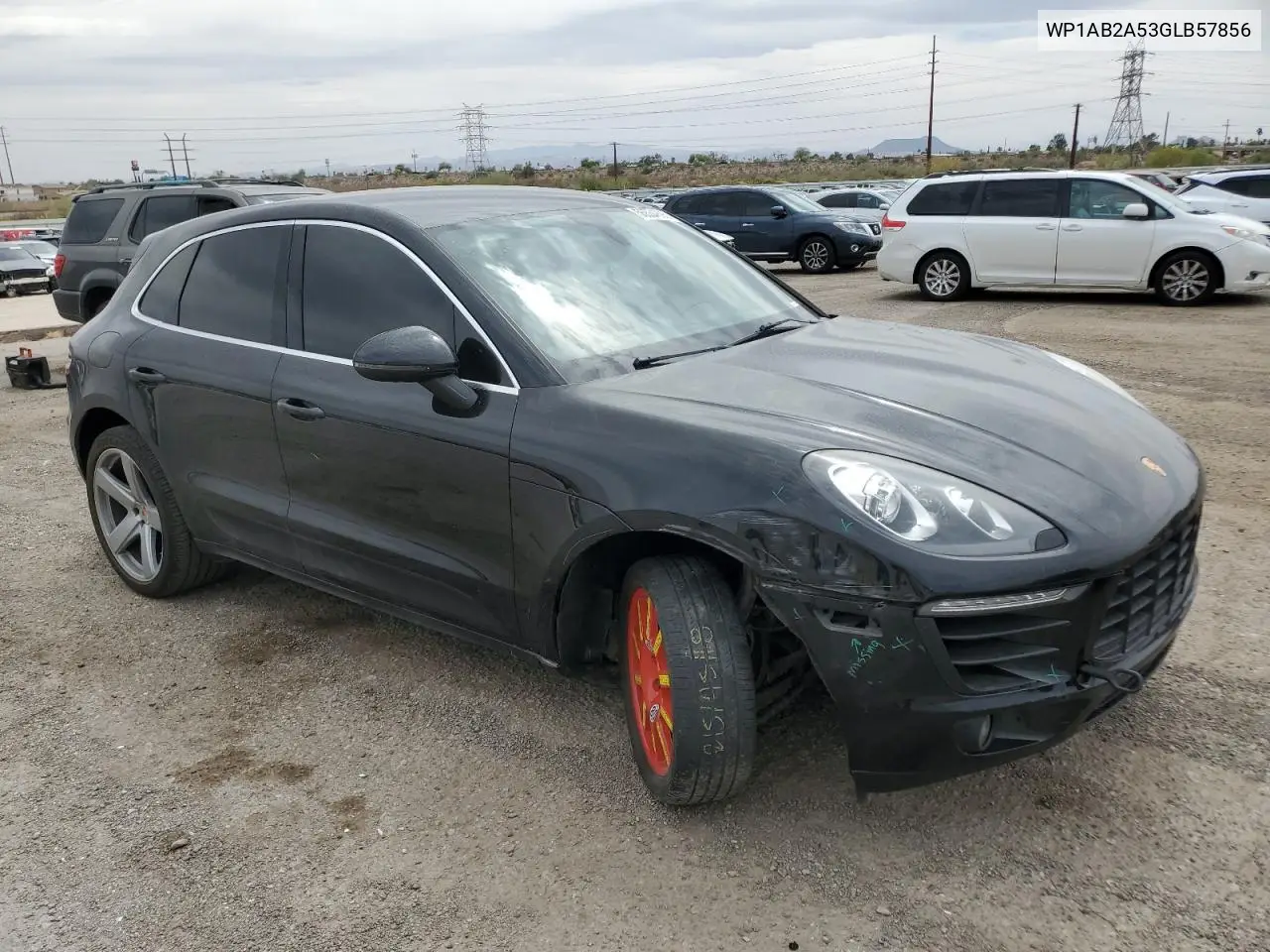 2016 Porsche Macan S VIN: WP1AB2A53GLB57856 Lot: 56534895