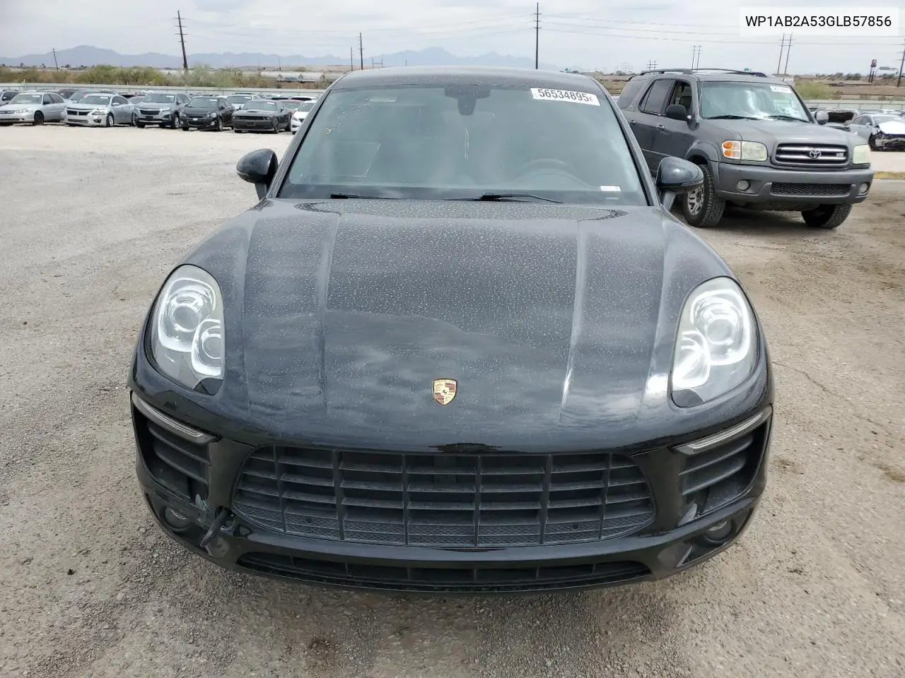 2016 Porsche Macan S VIN: WP1AB2A53GLB57856 Lot: 56534895