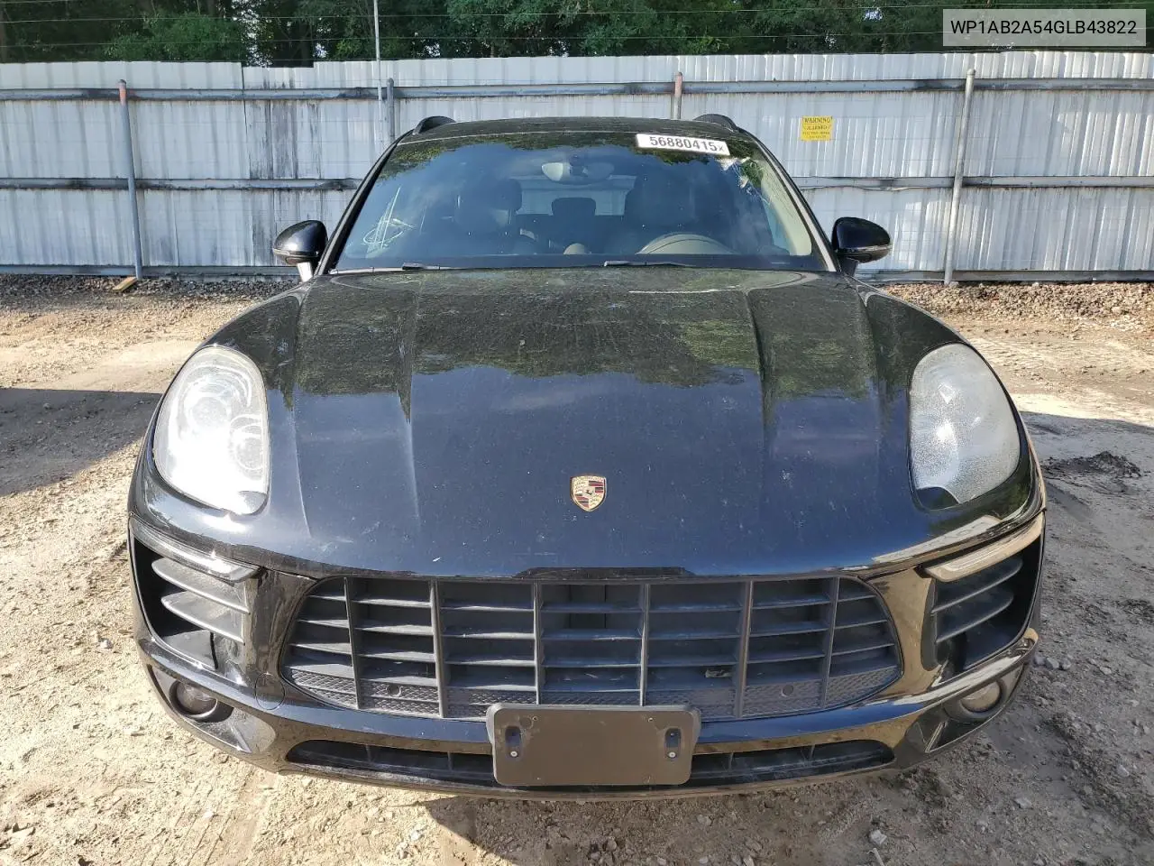 2016 Porsche Macan S VIN: WP1AB2A54GLB43822 Lot: 56880415