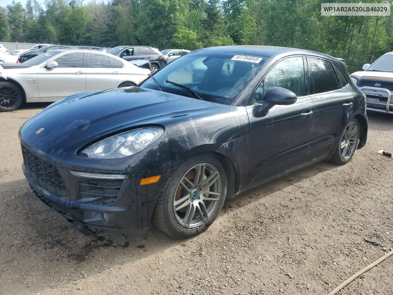2016 Porsche Macan S VIN: WP1AB2A52GLB46329 Lot: 61754845