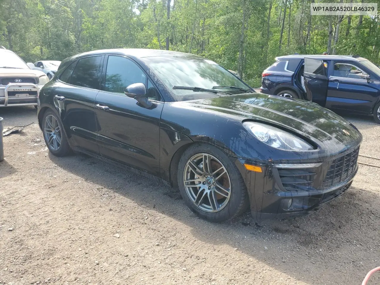 2016 Porsche Macan S VIN: WP1AB2A52GLB46329 Lot: 61754845