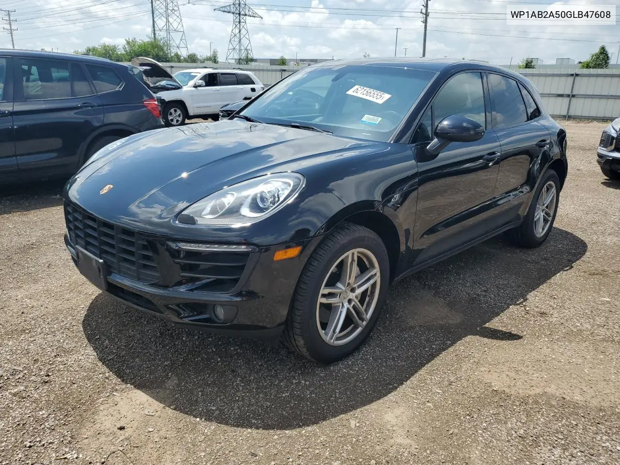 2016 Porsche Macan S VIN: WP1AB2A50GLB47608 Lot: 62156555