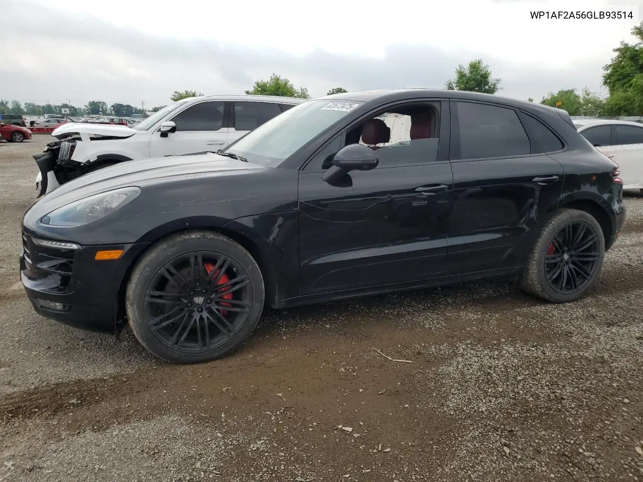 2016 Porsche Macan Turbo VIN: WP1AF2A56GLB93514 Lot: 62673475
