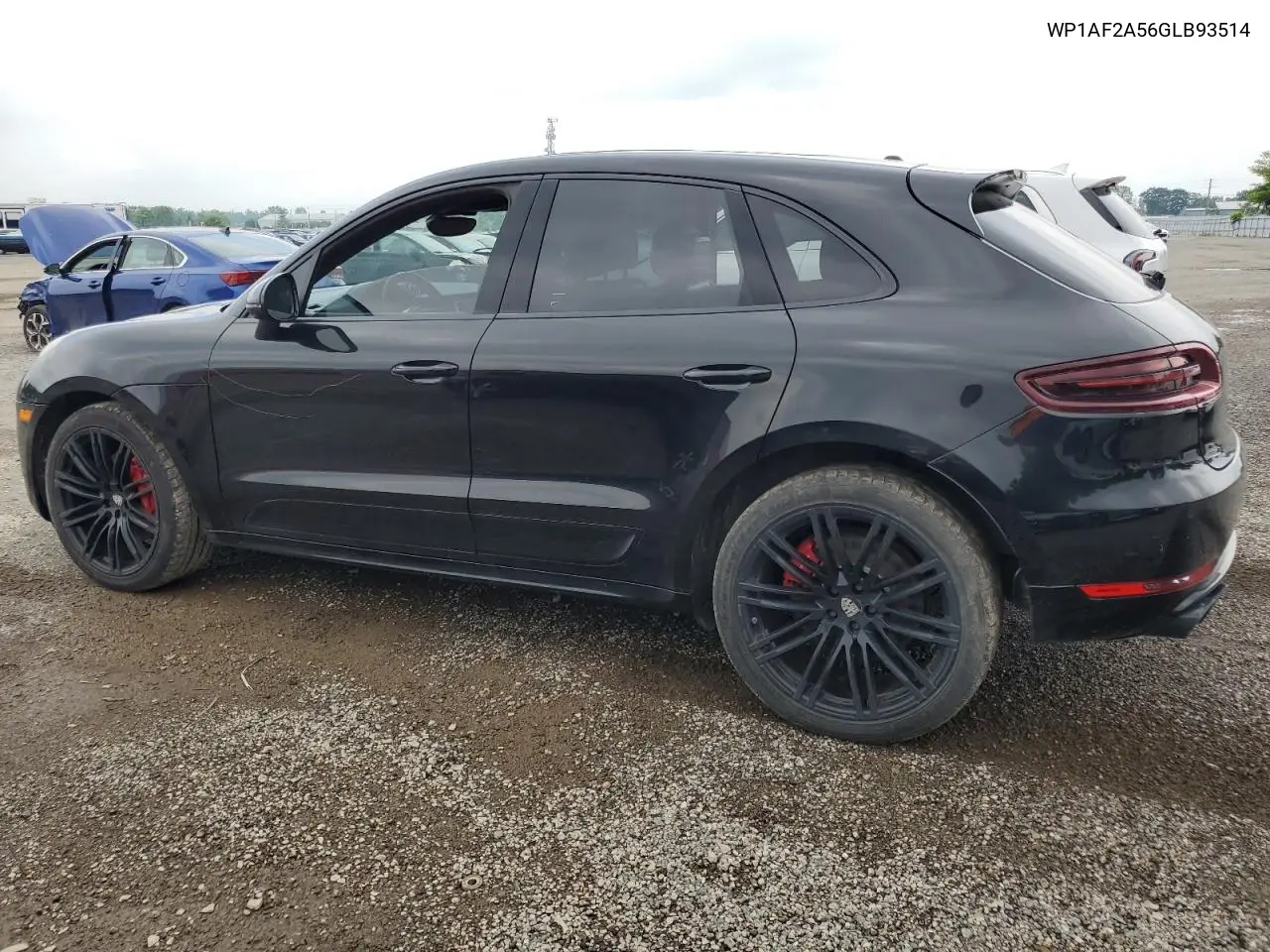 2016 Porsche Macan Turbo VIN: WP1AF2A56GLB93514 Lot: 62673475