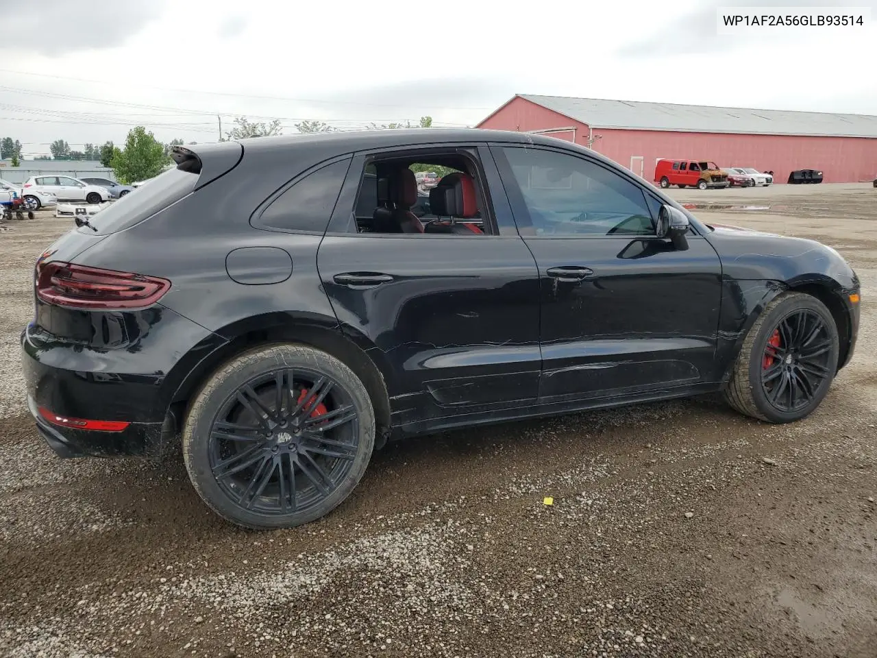 2016 Porsche Macan Turbo VIN: WP1AF2A56GLB93514 Lot: 62673475