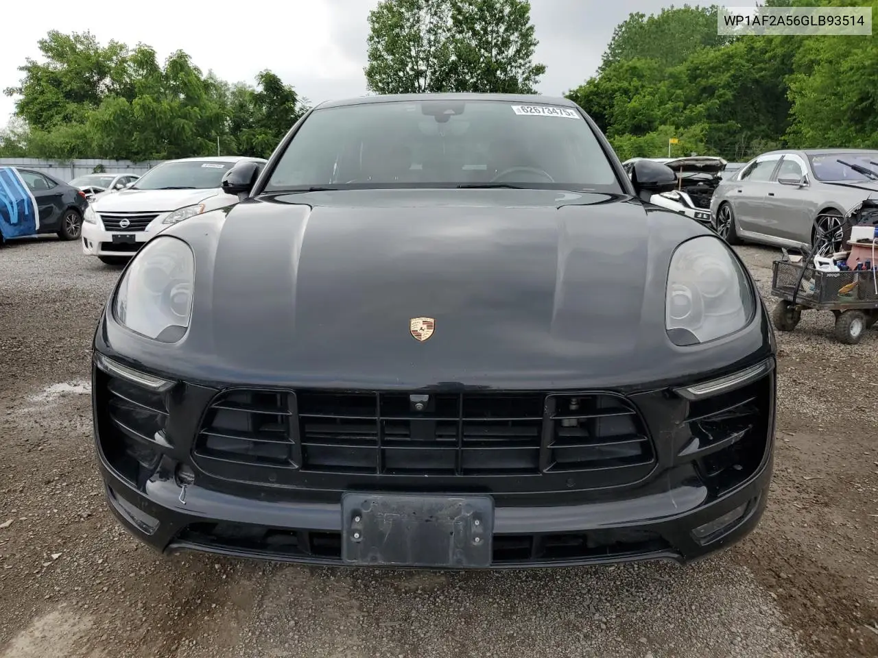2016 Porsche Macan Turbo VIN: WP1AF2A56GLB93514 Lot: 62673475