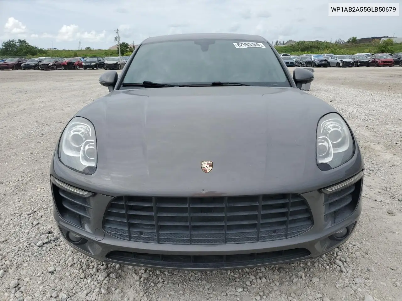 2016 Porsche Macan S VIN: WP1AB2A55GLB50679 Lot: 62983465