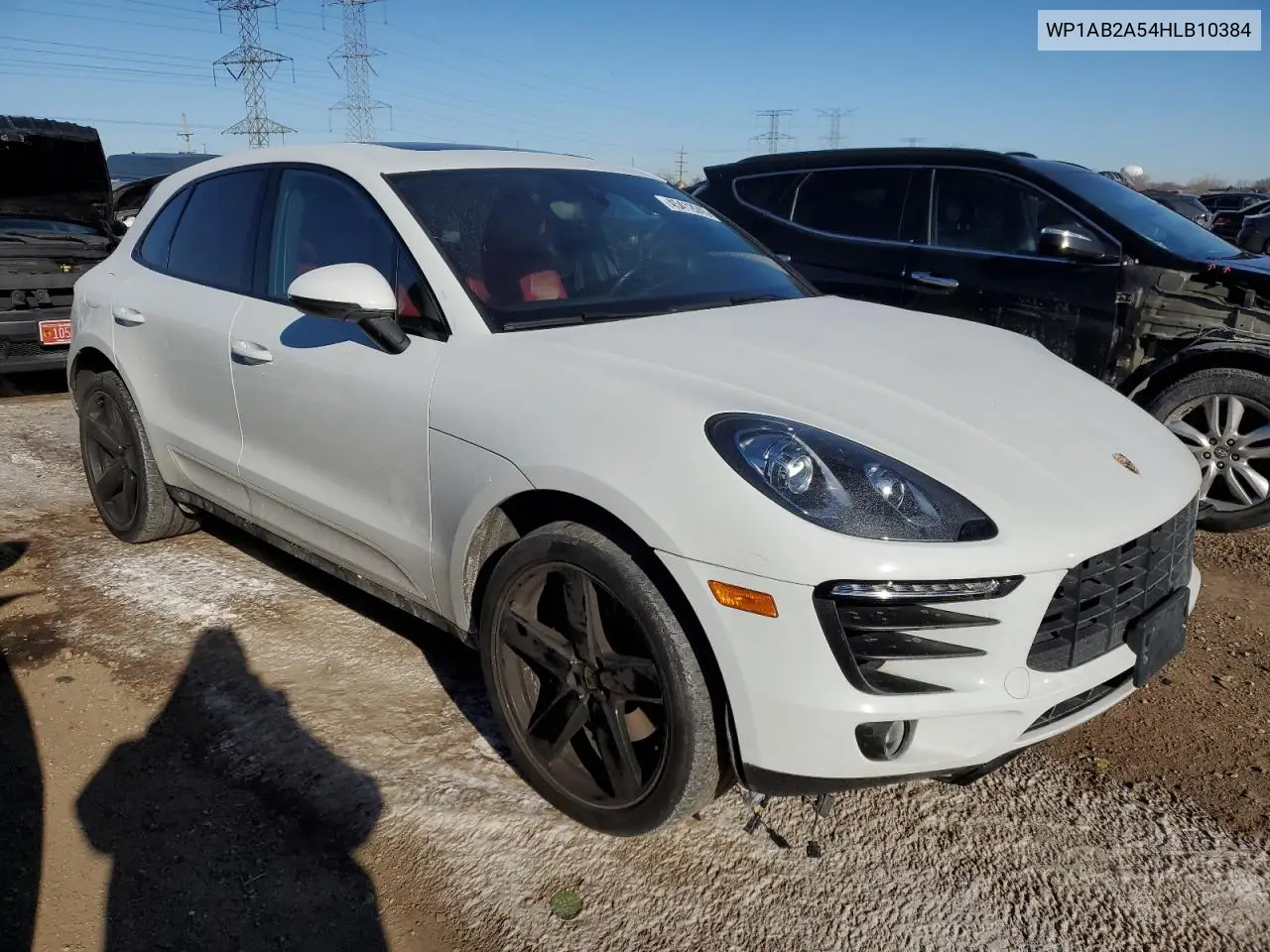 2017 Porsche Macan S VIN: WP1AB2A54HLB10384 Lot: 45412045