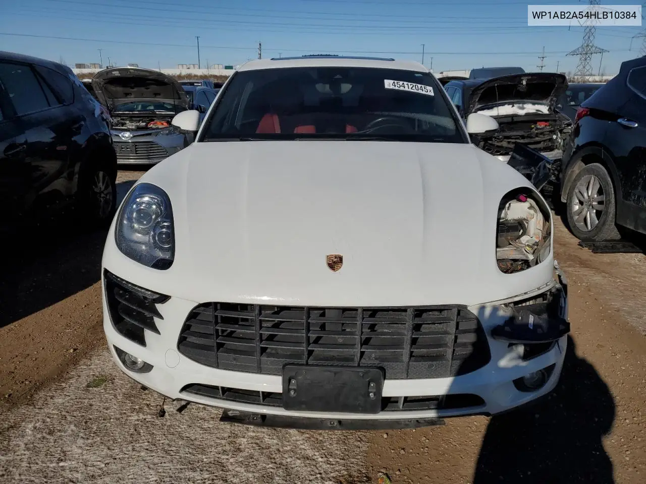 2017 Porsche Macan S VIN: WP1AB2A54HLB10384 Lot: 45412045