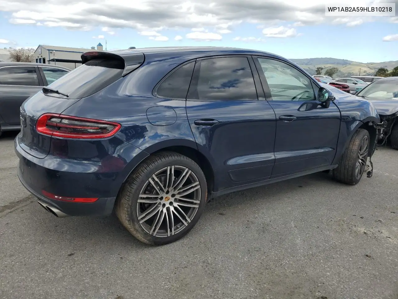 2017 Porsche Macan S VIN: WP1AB2A59HLB10218 Lot: 47450525