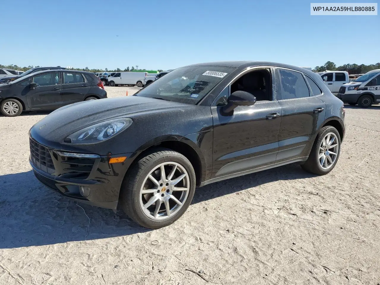 2017 Porsche Macan VIN: WP1AA2A59HLB80885 Lot: 50006535