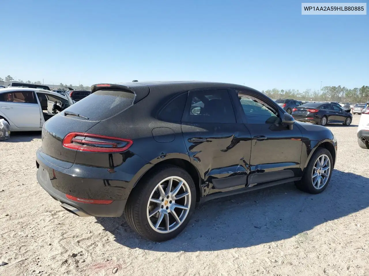 2017 Porsche Macan VIN: WP1AA2A59HLB80885 Lot: 50006535