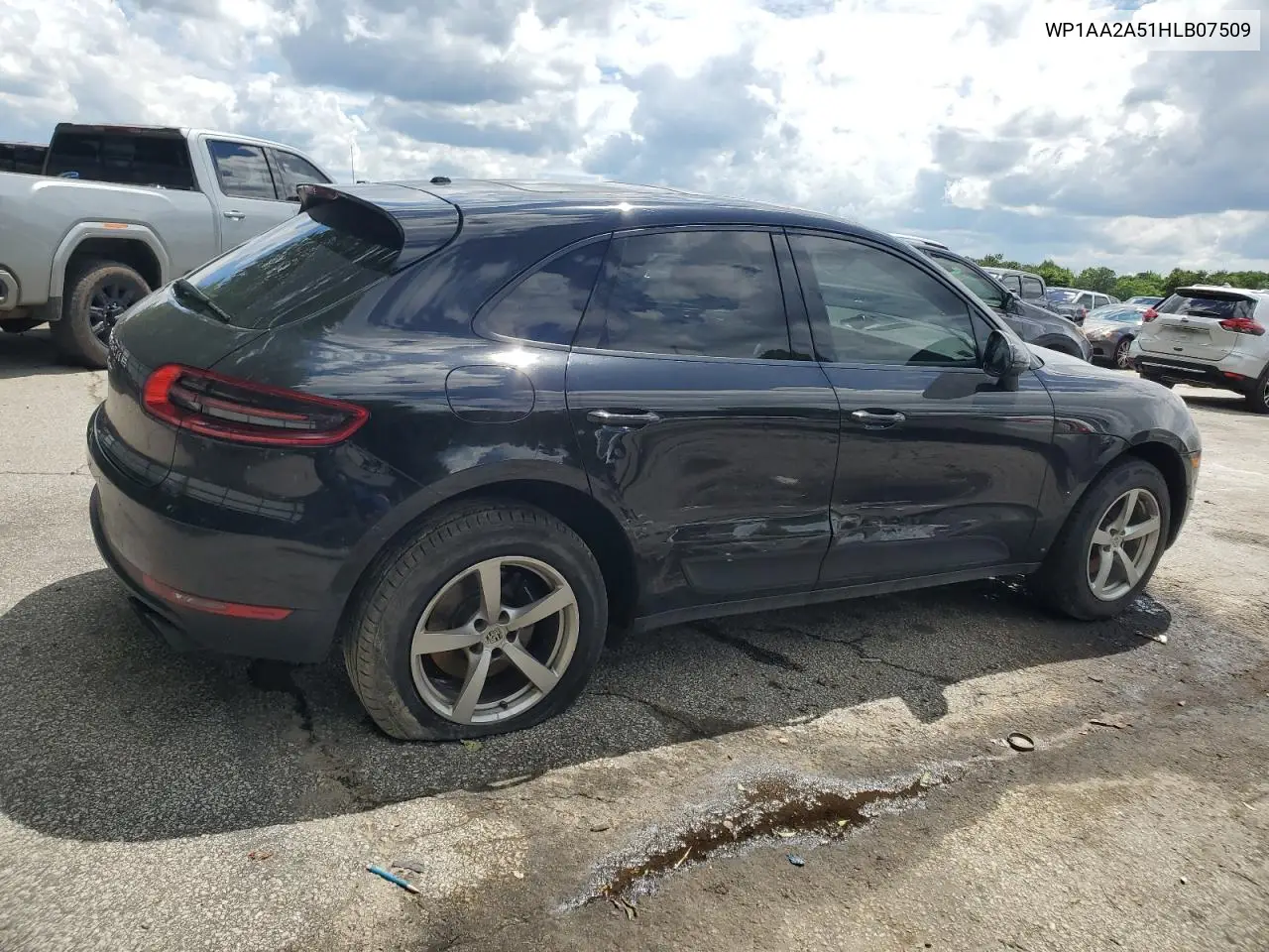 2017 Porsche Macan VIN: WP1AA2A51HLB07509 Lot: 54740445